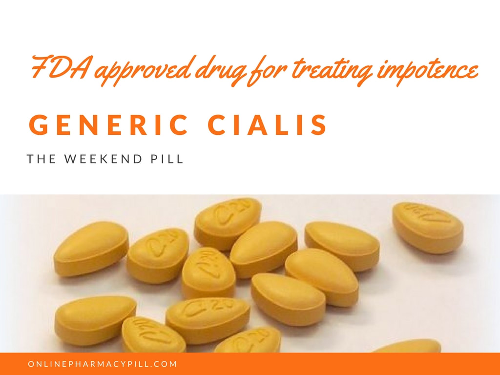 Generic cialis for treating sexual impotency