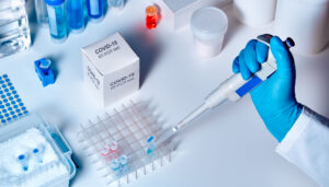 RT-PCR testing lab