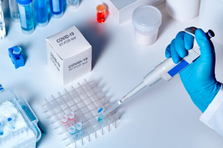 RT-PCR testing lab